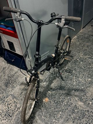 Bicicleta plegable Decathlon BTWIN
