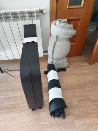 Sillón POÄNG IKEA Negro-marrón/Knisa beige