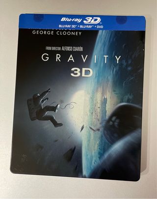Gravity Blu-ray 3D Steelbook