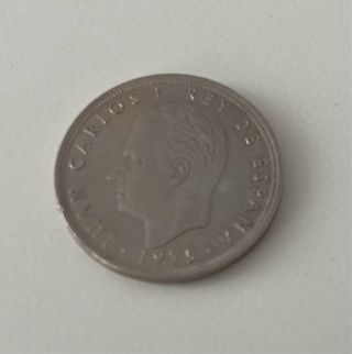 Moneda 5 Pesetas Error del Mundial