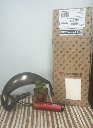 Escape moto Tecnigas homologado ITV