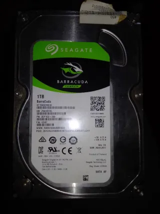 Disco Duro HDD 1TB Seagate Barracuda