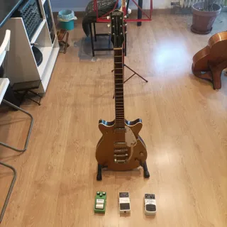 Gretsch Electromatic+ibanezTS9+afinador boss tu2
