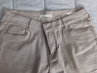 Pantalón beige Amichi Talla 40