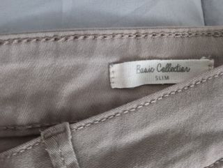 Pantalón beige Amichi Talla 40
