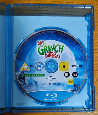 Il Grinch blu ray (2000) Jim Carrey 1^ edizione