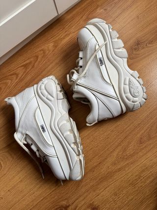 Buffalo London Classic Low Blancas