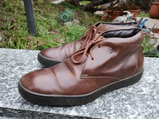 Fratelli Rossetti Polacchini Pelle Marrone 43.5