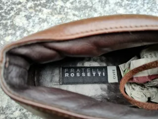 Fratelli Rossetti Polacchini Pelle Marrone 43.5