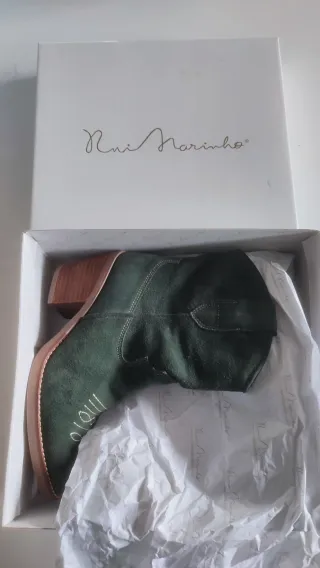 Bota Serrage Verde Camurça, Rui Marinho