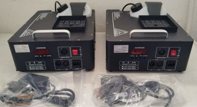 x2 MÁQUINAS DE HUMO DJ PARTY DISCO 2000W FOGGER