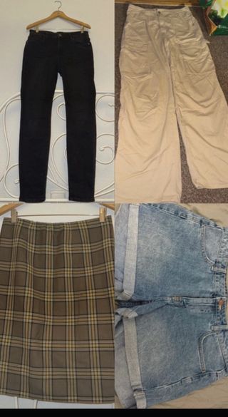 Lote de pantalones y falda