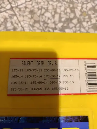 Catene da Neve Silent Grip 12mm