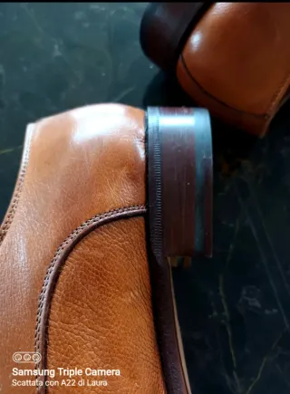 Mocassini uomo in vera pelle marrone