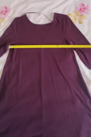 vestido Pull&bear talla S color granate