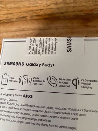 Samsung Buds+ Blancos