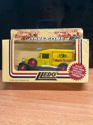Lledo Days Gone Camión Colman's Mustard 1983
