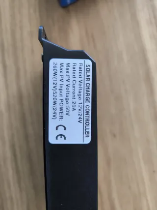 Regulador Solar 12V/24V 20A