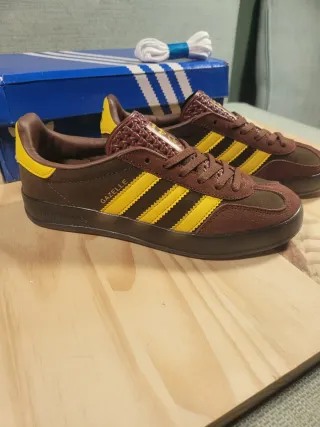 Adidas Gazelle Marroni Gialle