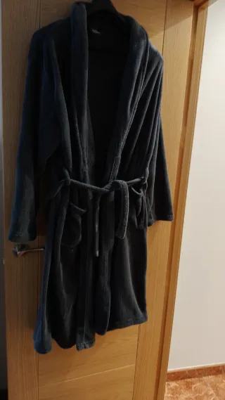 Bata de hombre gris talla XL