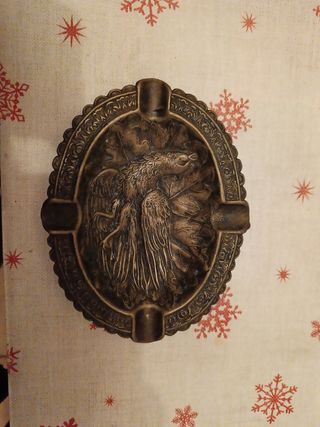 Cenicero Bronce Águila Vintage