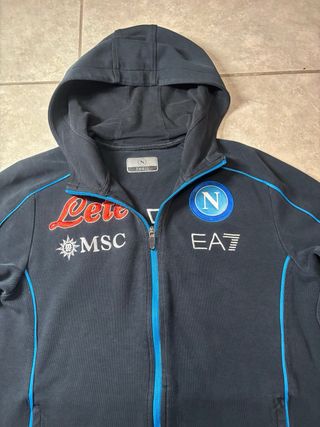 Tuta completa EA7 Napoli Blu/Nera