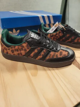 Adidas Samba Leopardate Nere