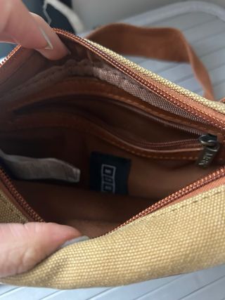 Riñonera MSK Beige y Marrón