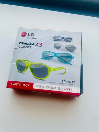Gafas 3D LG Cinema Party Pack (4 unidades)