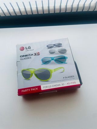 Gafas 3D LG Cinema Party Pack (4 unidades)