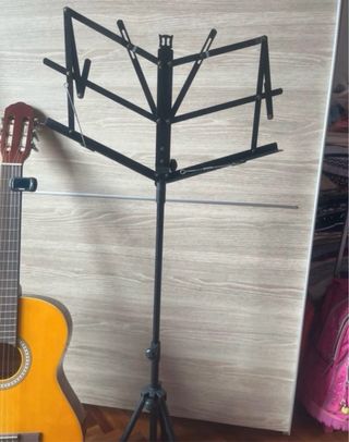 Guitarra Española +soporte+ atril+pie+afinador+