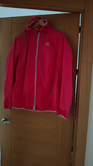 Chaqueta fina Kalenji rosa talla L
