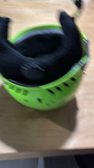 Casco de esquí K2 verde brillante