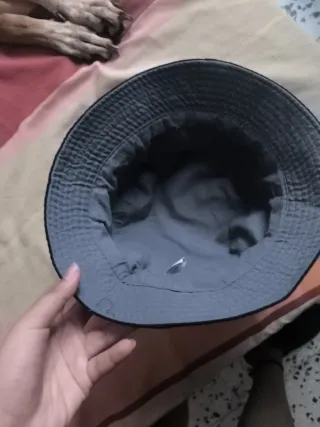 Sombrero doble liso negro