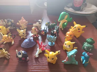 Lote Figuras PVC Pokémon Tomy 1999 + lote nintendo