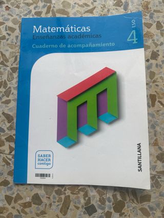 Libro de matemáticas 4(eso)
