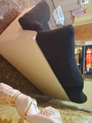 Sofá 2 plazas extra grande negro