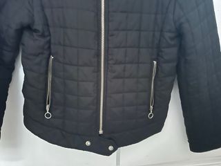 Cazadora Stefanel negra acolchada