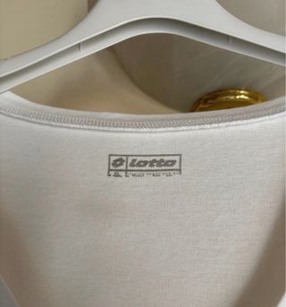 Maglietta Lotto bianca