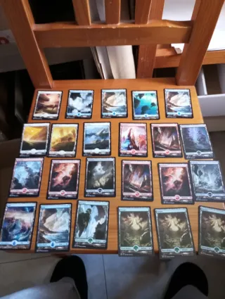 212 Cartas Magic Tierras Full Art