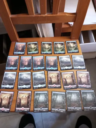212 Cartas Magic Tierras Full Art