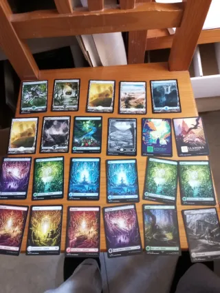 212 Cartas Magic Tierras Full Art