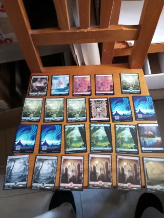 212 Cartas Magic Tierras Full Art