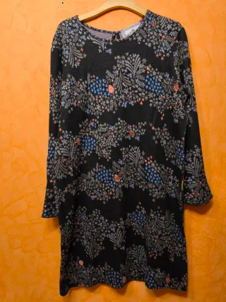 Vestido Invierno XL Negro.