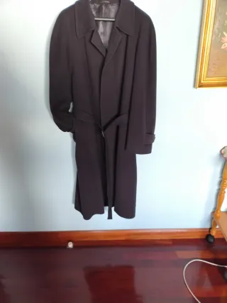 Abrigo negro hombre , azul marino