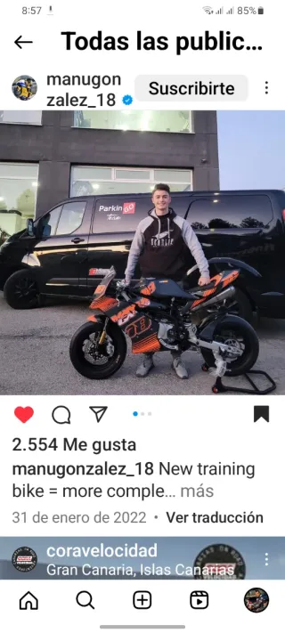 Moto MIR RACING GP12 190CC
