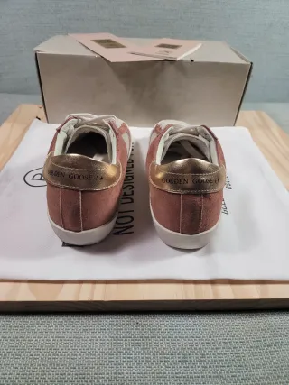 Golden Goose Sneakers Marroni e Beige