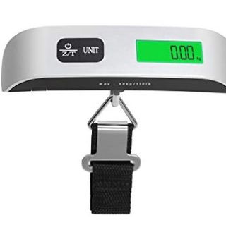 Báscula de mano para pesar maletas