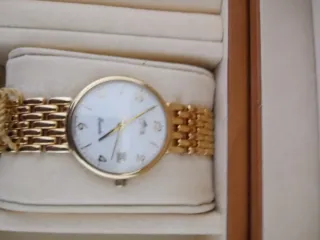 Reloj Lotus Oro 18K Cuarzo Blanco