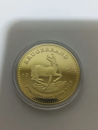 Réplica Moneda Sudáfrica Krugerrand 1967